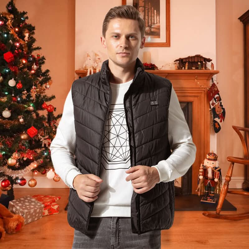 Unisex Heated Vest with 13 Heating Zones for Outdoor Activities