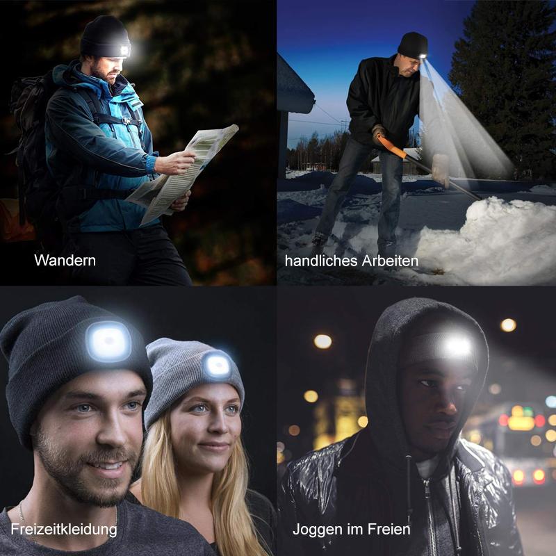 Unisex LED Hovedlygte Hue