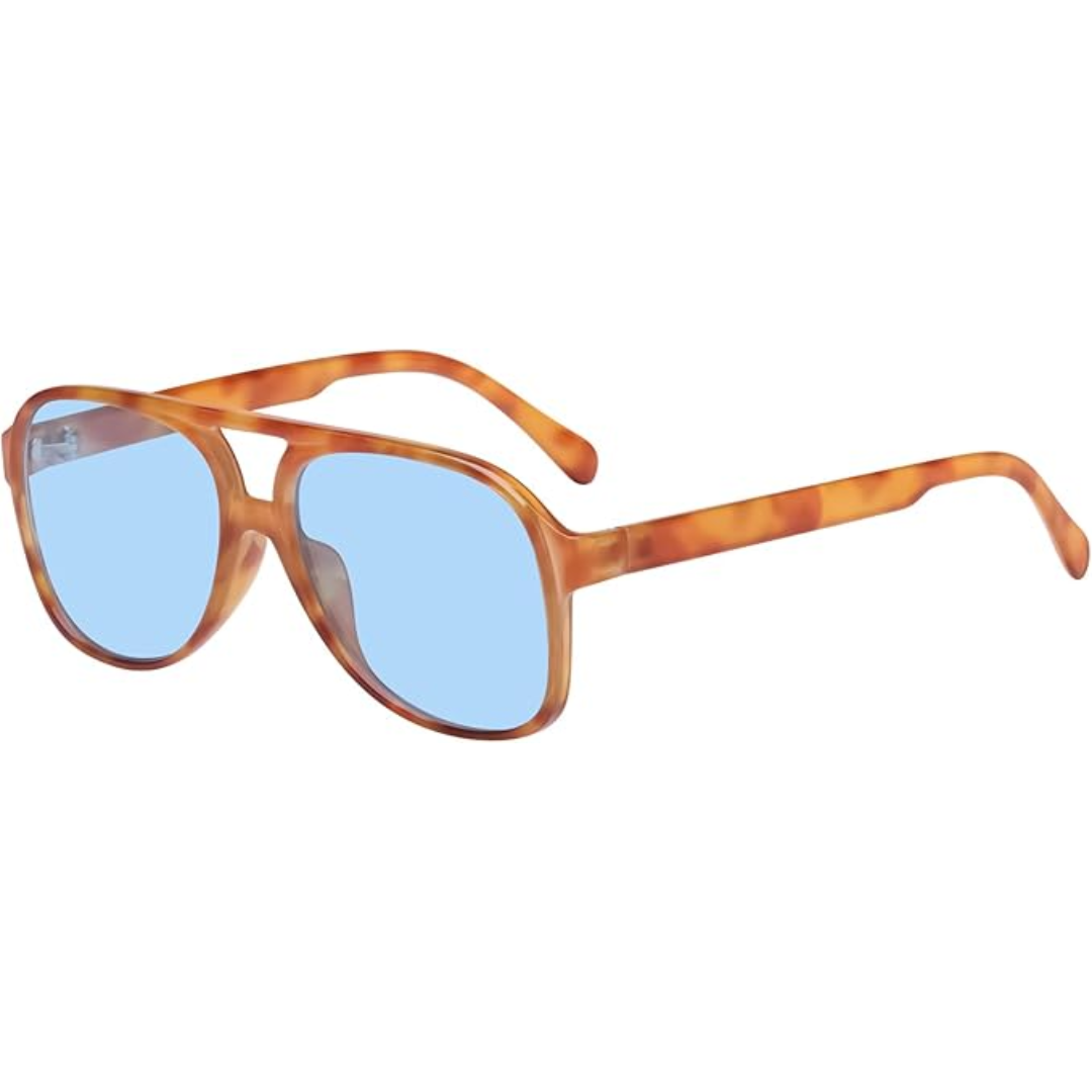 Unisex Retro Aviator Solbriller