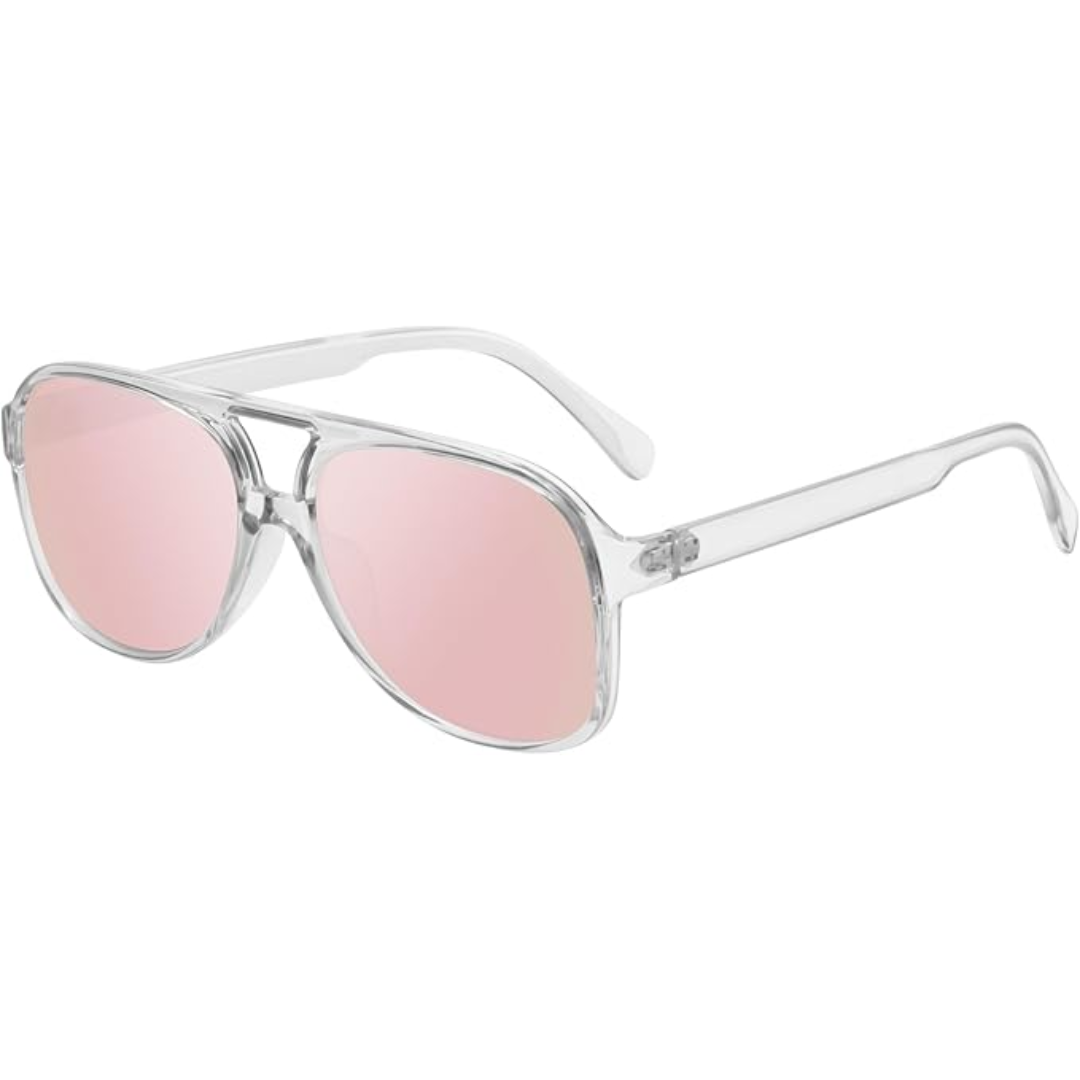 Unisex Retro Aviator Solbriller