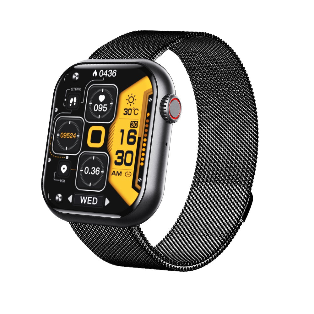 Unisex Smartwatch med Fitness Tracker og Sundhedsovervågning