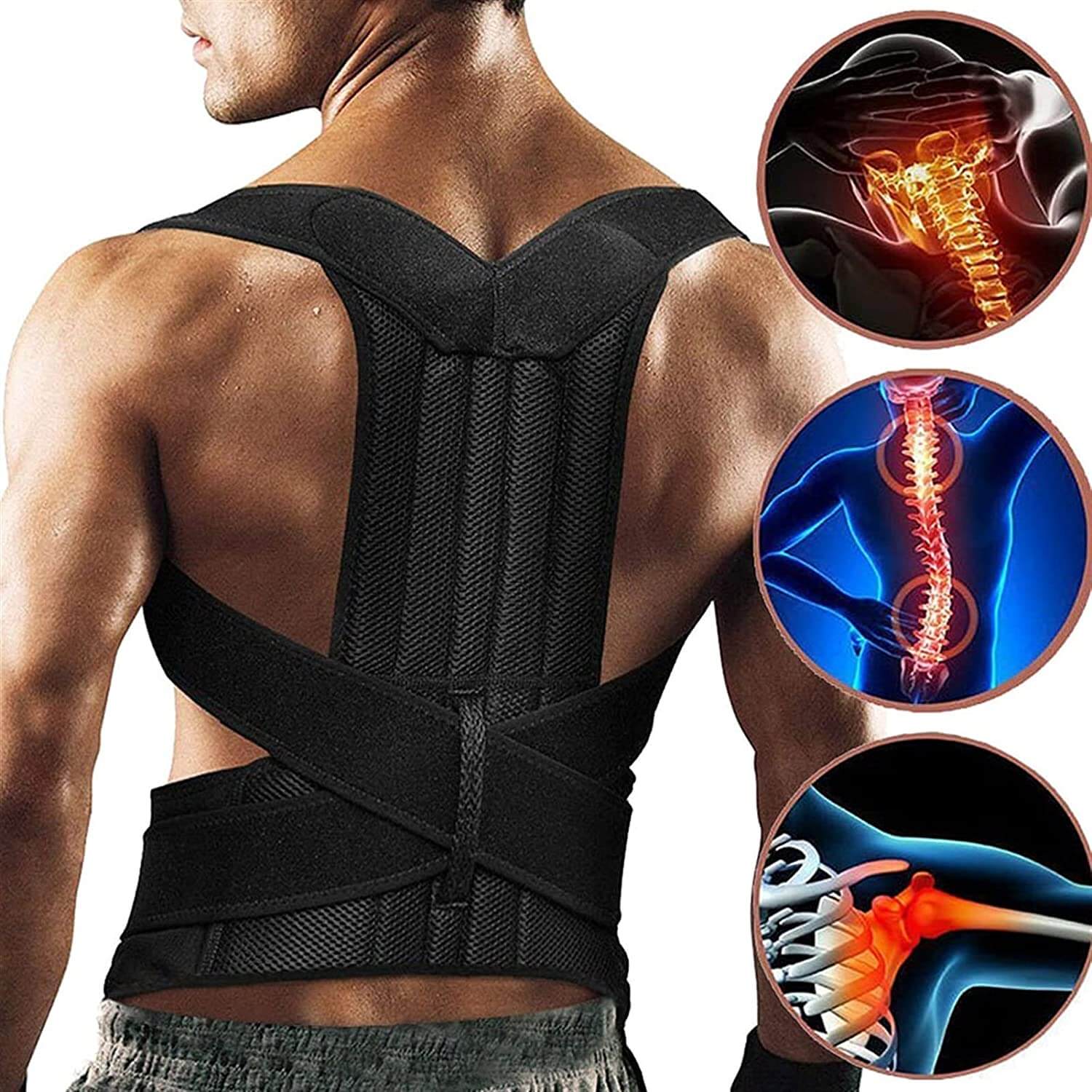 Unisex Støttevest til Kropsholdning