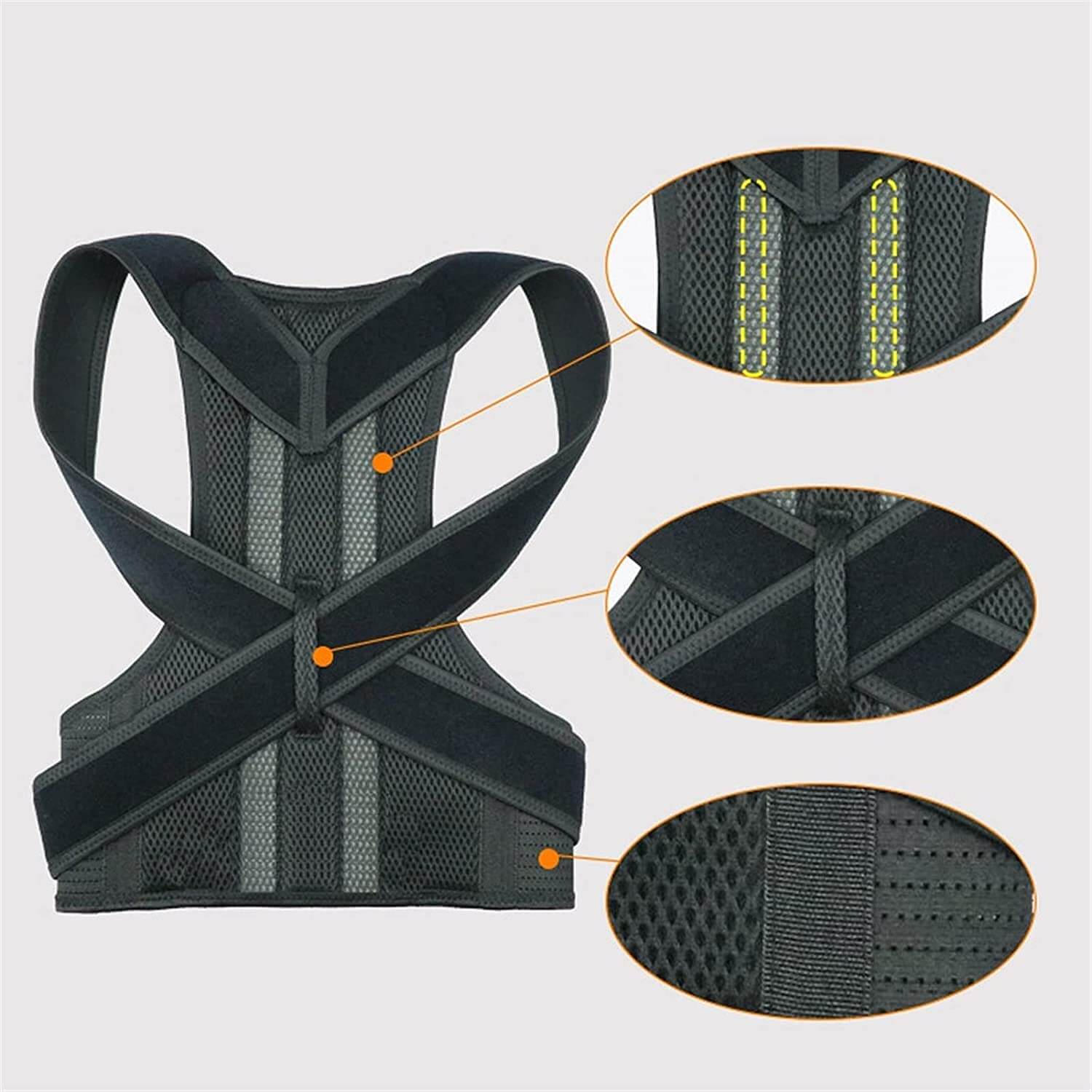 Unisex Støttevest til Kropsholdning