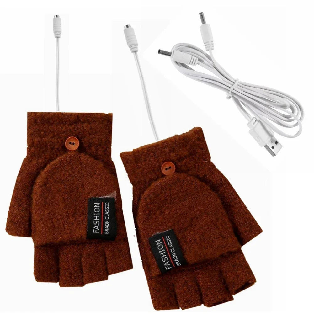 Unisex Varmende Handsker med USB Opladning
