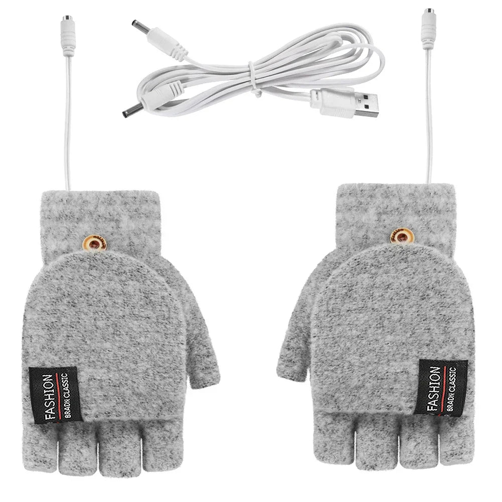 Unisex Varmende Handsker med USB Opladning