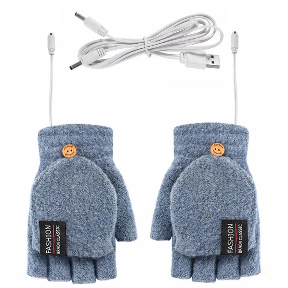Unisex Varmende Handsker med USB Opladning