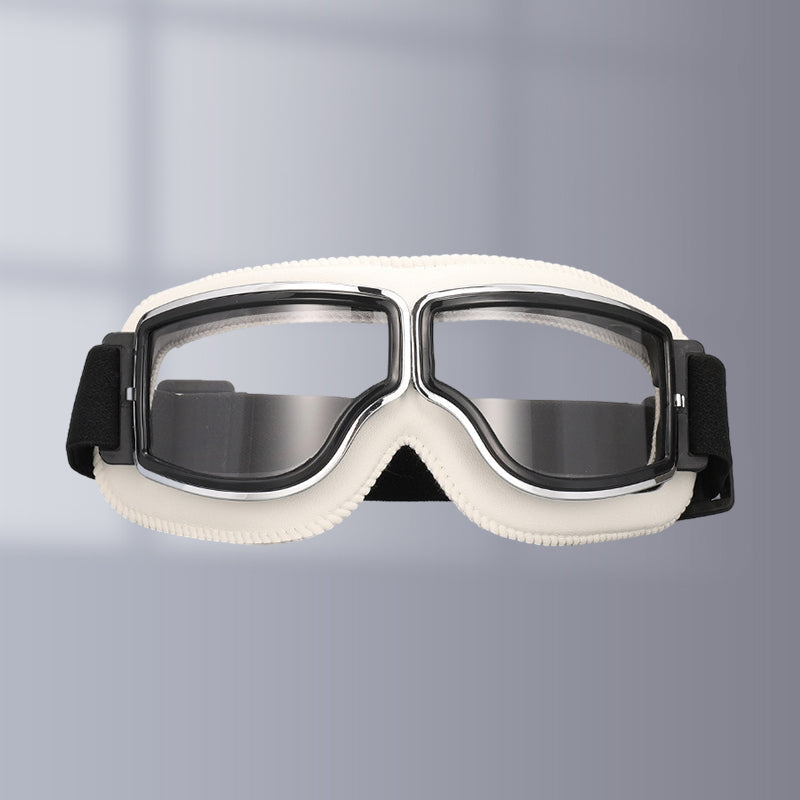 Unisex Vintage Motorcykelbriller Retro Pilot Stil