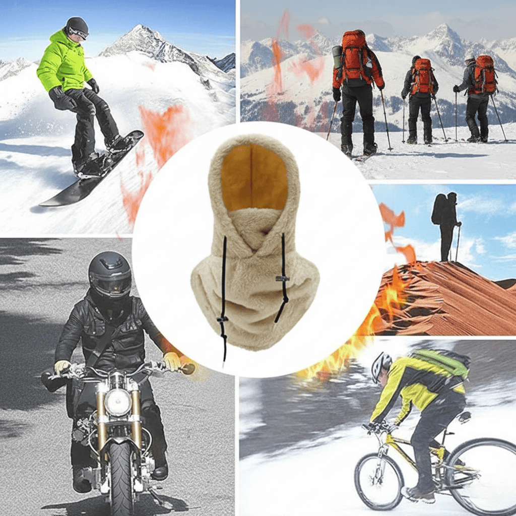 Unisex Vinterhue med Fleeceforing