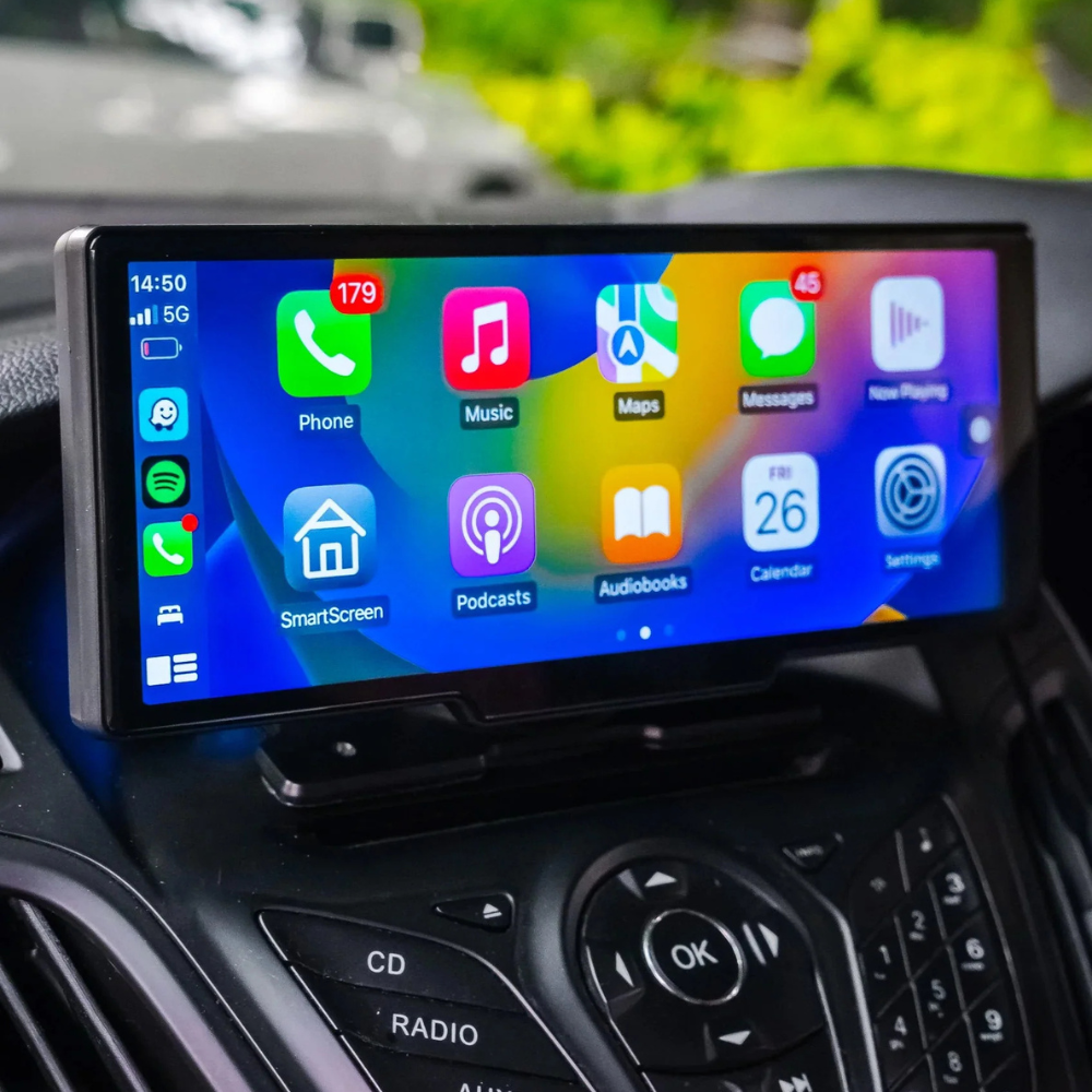 Universal Trådløs CarPlay og Android Auto Display