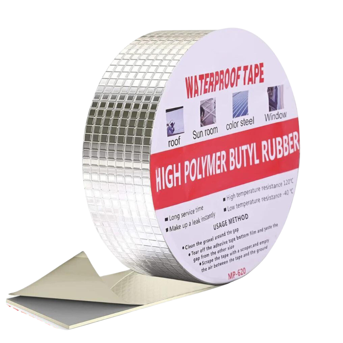 HeatGuard | Vandtæt Aluminium Tape-zarada.dk