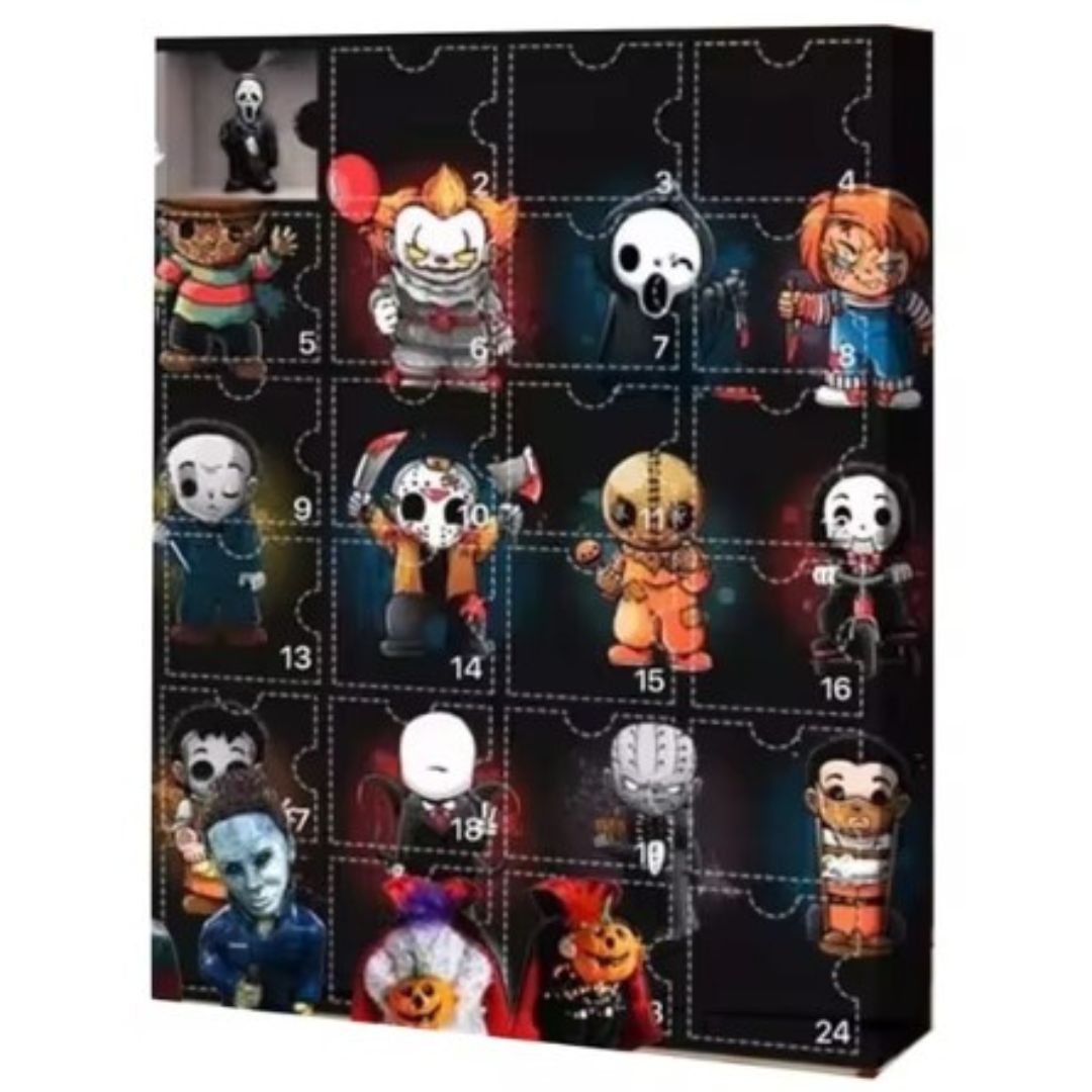 Skræmmende Adventskalender | kalender med horrorfilmkarakterer