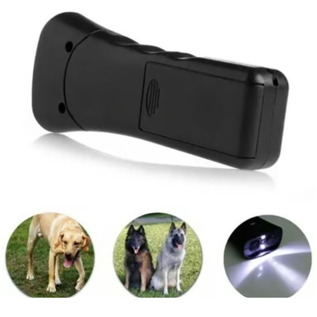 PawTrainer Lommelygte | Ultralyds hundetræner med LED lommelygte-zarada.dk