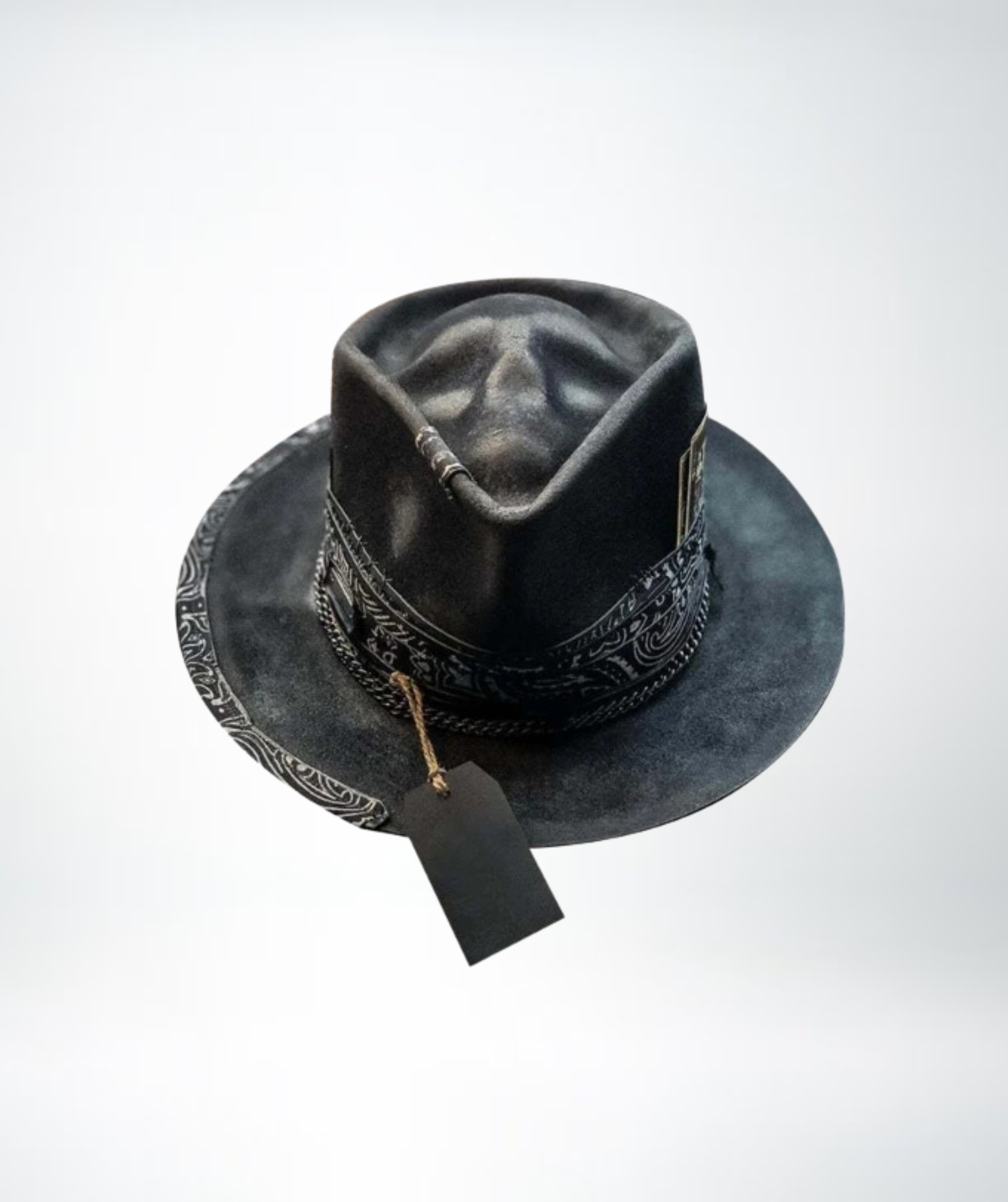 Artisan Skull Hat – Håndlavet Hue med Dødningehovedprint til Unik Streetstyle