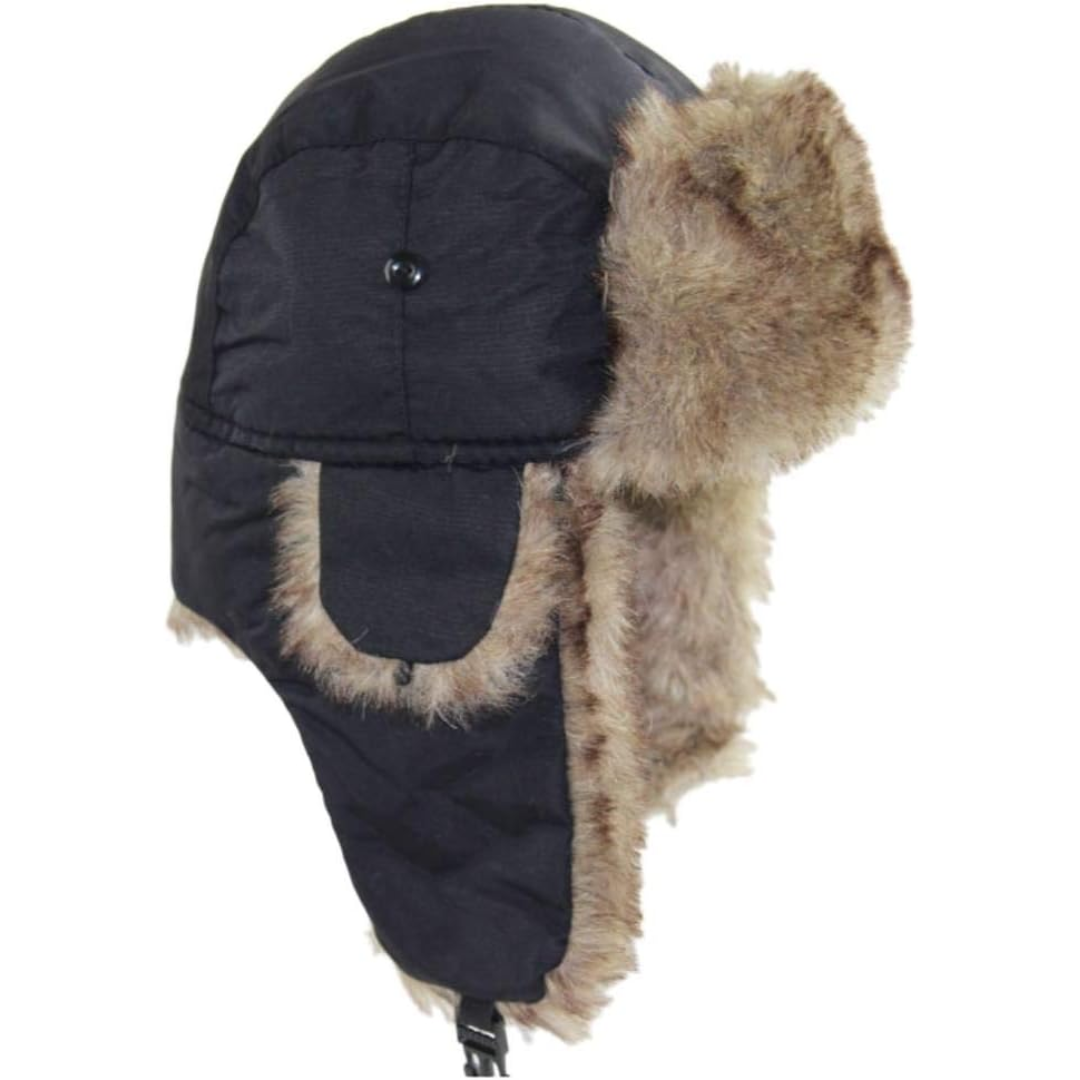 ArcticGuard TrapperMuts – Vindafvisende Unisex Vinterhat med Varm Fleeceforing