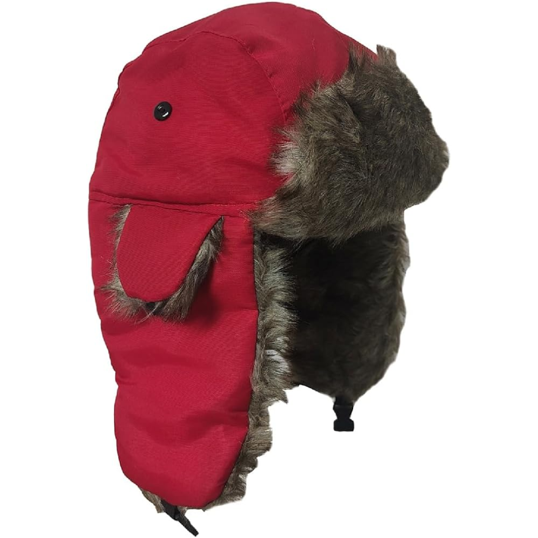 ArcticGuard TrapperMuts – Vindafvisende Unisex Vinterhat med Varm Fleeceforing