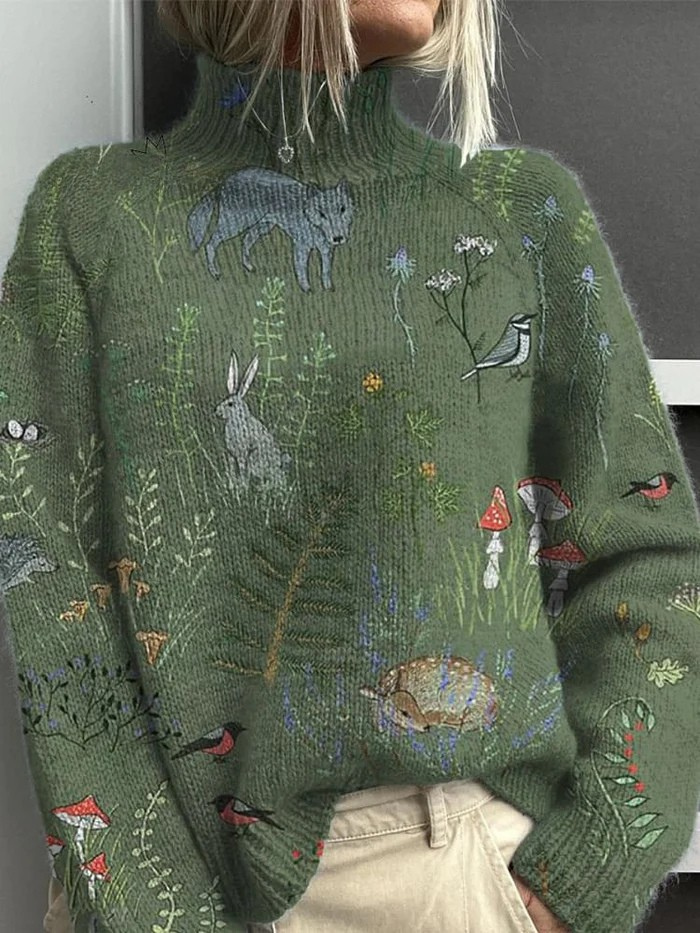 Aimelie | Varm og Elegant Turtleneck Sweater