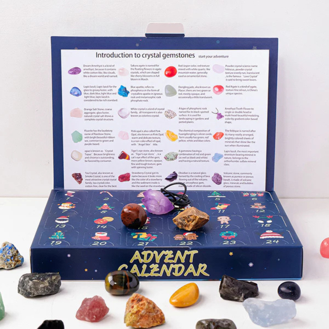 Adventskalender Krystaller-zarada.dk