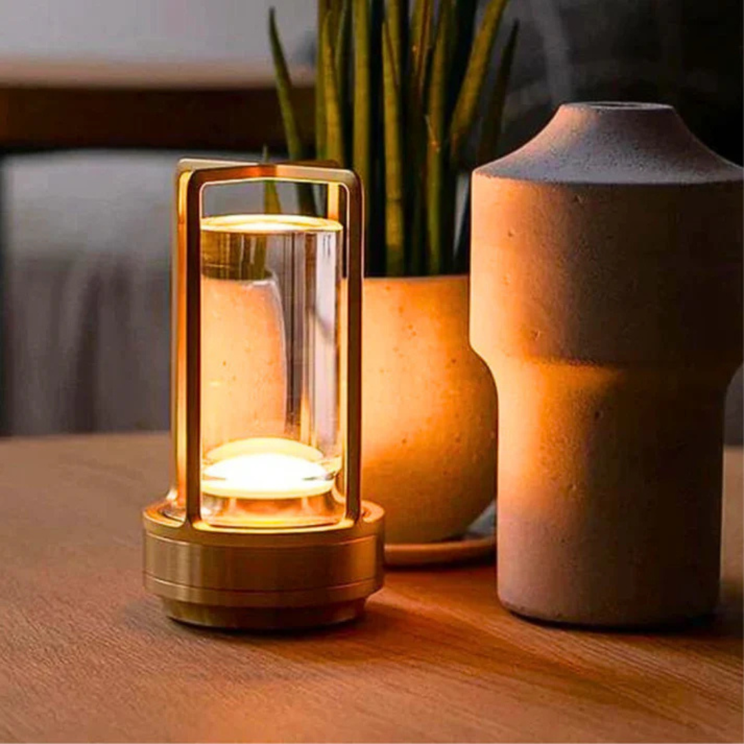 CrystalBeam | Trådlampe med Ambient Belysning i 3 Farver-zarada.dk