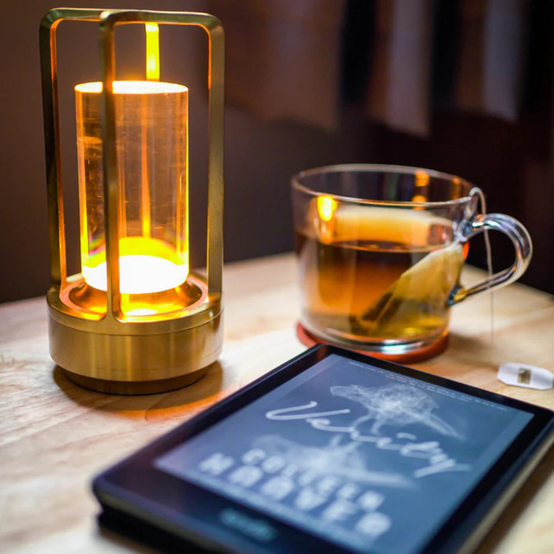 CrystalBeam | Trådlampe med Ambient Belysning i 3 Farver-zarada.dk