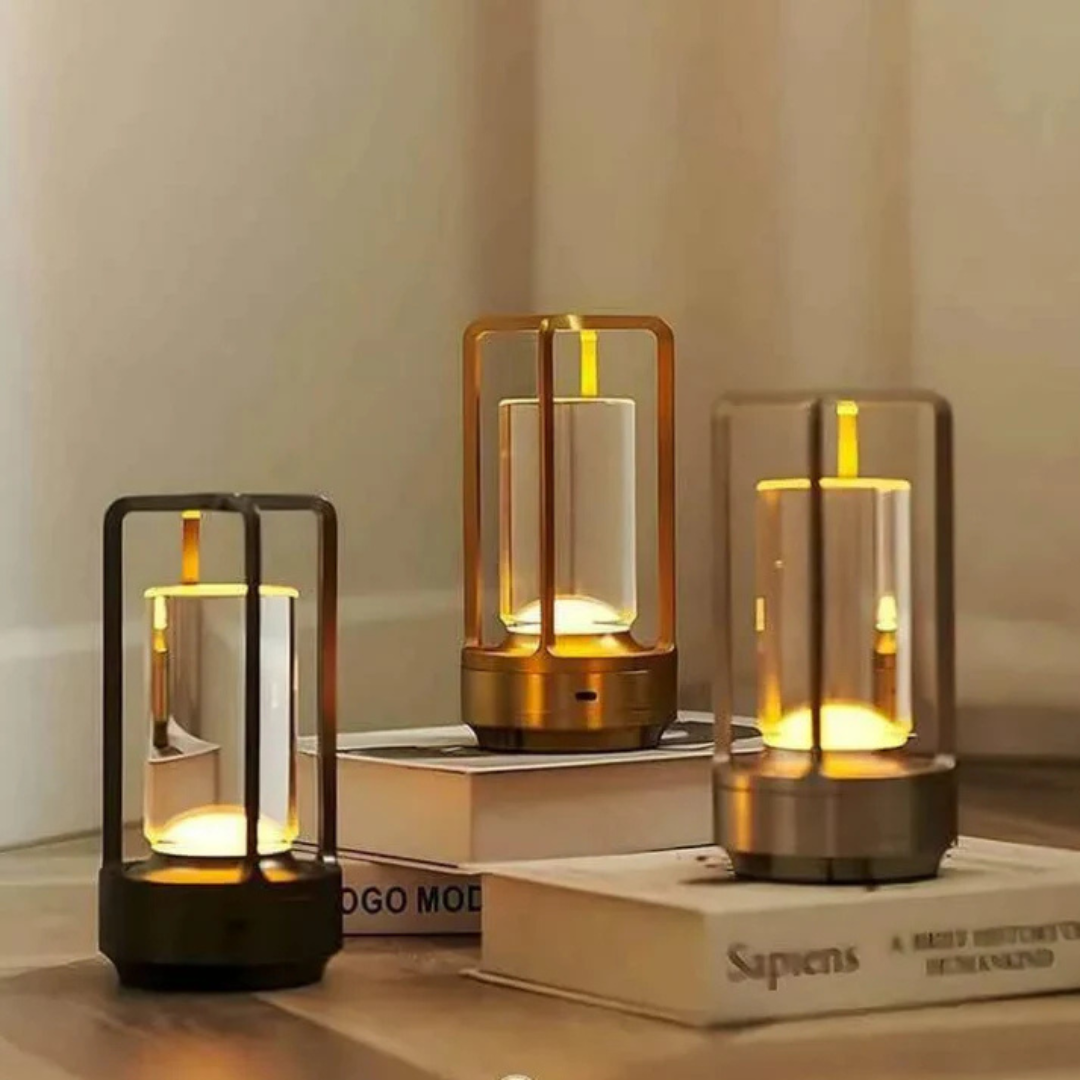 CrystalBeam | Trådlampe med Ambient Belysning i 3 Farver-zarada.dk
