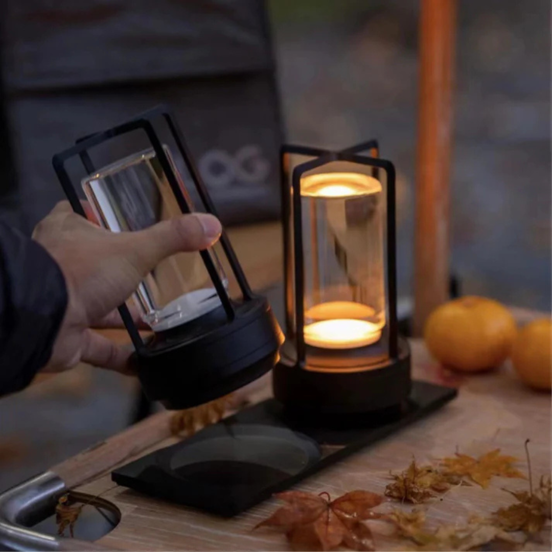 CrystalBeam | Trådlampe med Ambient Belysning i 3 Farver-zarada.dk