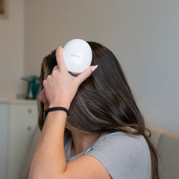 RelaxGlow Infrarød Hovedbundsmassager | genopliv din hovedbund, slap af i sindet-zarada.dk