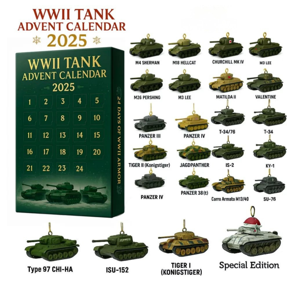 TankForge | WWII Panzer Adventskalender 2025 Sammlererlebnis