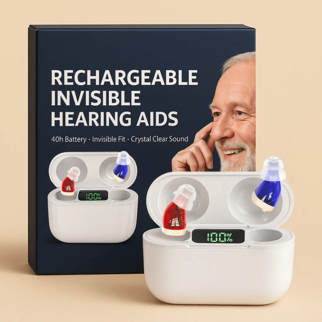 Usynlige In-Ear Høreapparater Kompakt Design