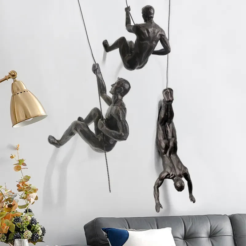 Vægdekoration Sæt Klatrende Figurativ Design
