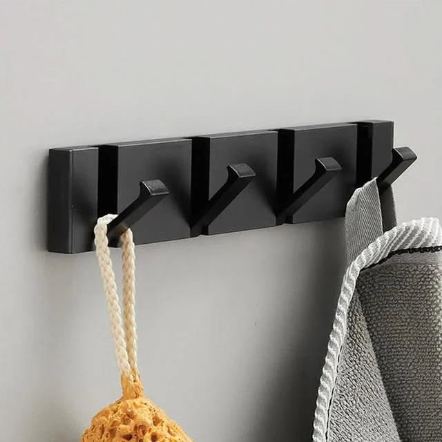 Vægkrog i Rustfrit Stål Foldbar Minimalistisk Design