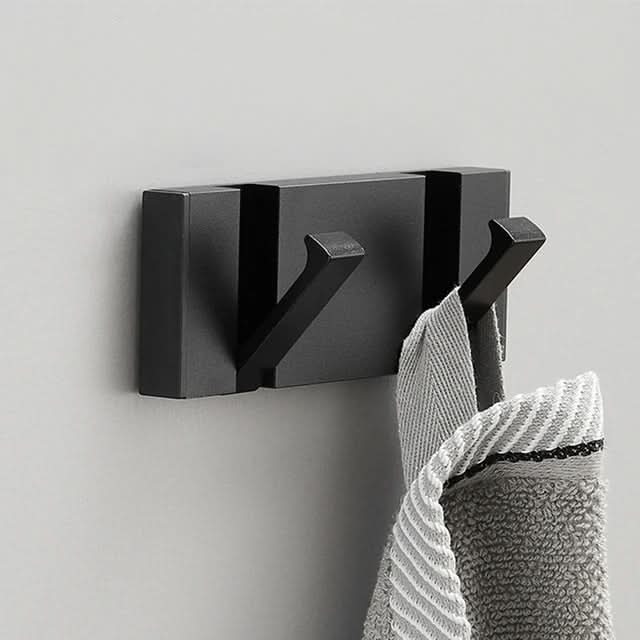 Vægkrog i Rustfrit Stål Foldbar Minimalistisk Design