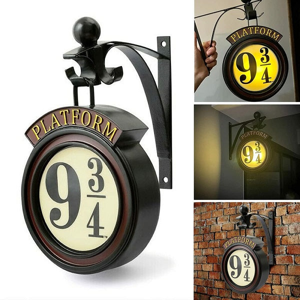 Væglampe Børn Platform 9 3/4 Harry Potter Tema Magisk Vægmontering