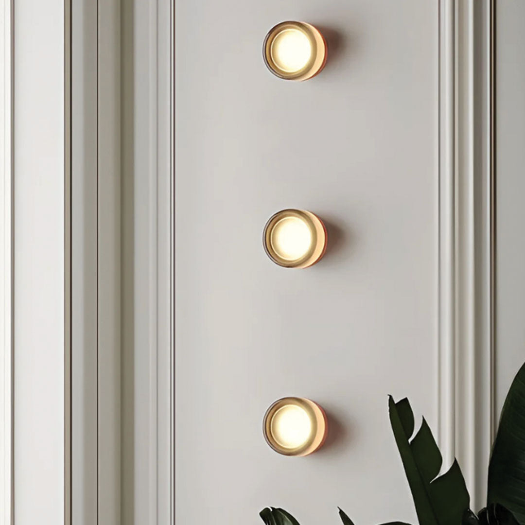 Væglampe DimpleGlow Moderne Design
