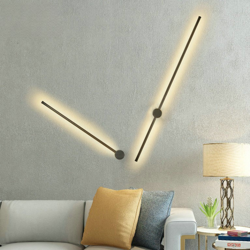 Væglampe Sleek Line Minimalistisk Design