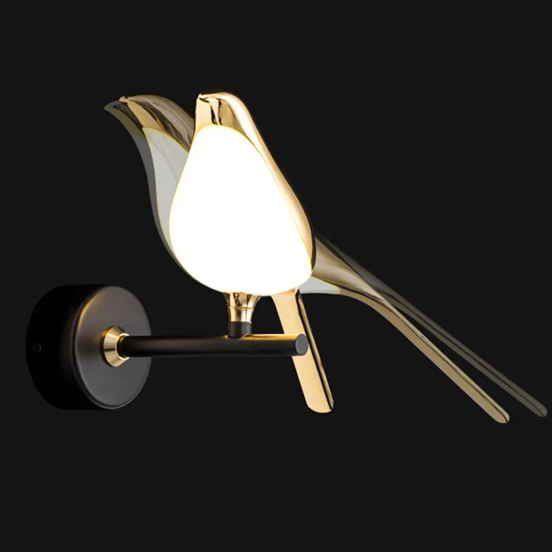 Væglampe i Guld Designet til Elegance