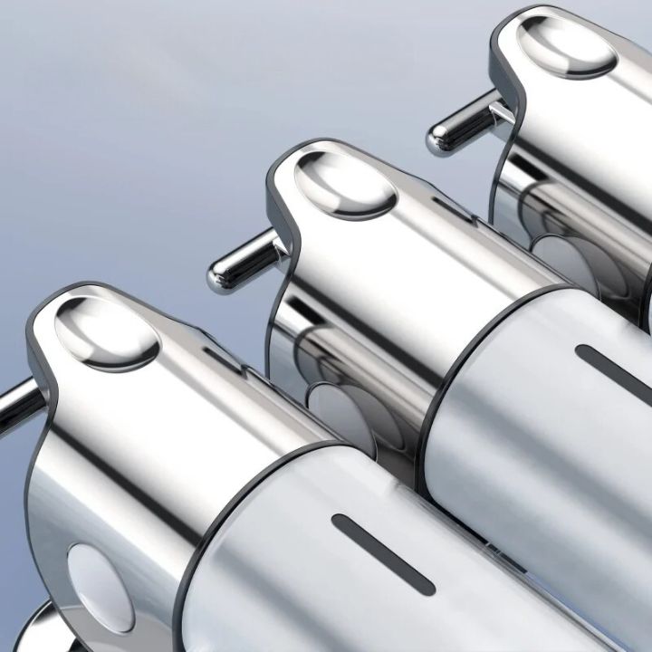 Vægmonteret Sæbedispenser i Rustfrit Stål
