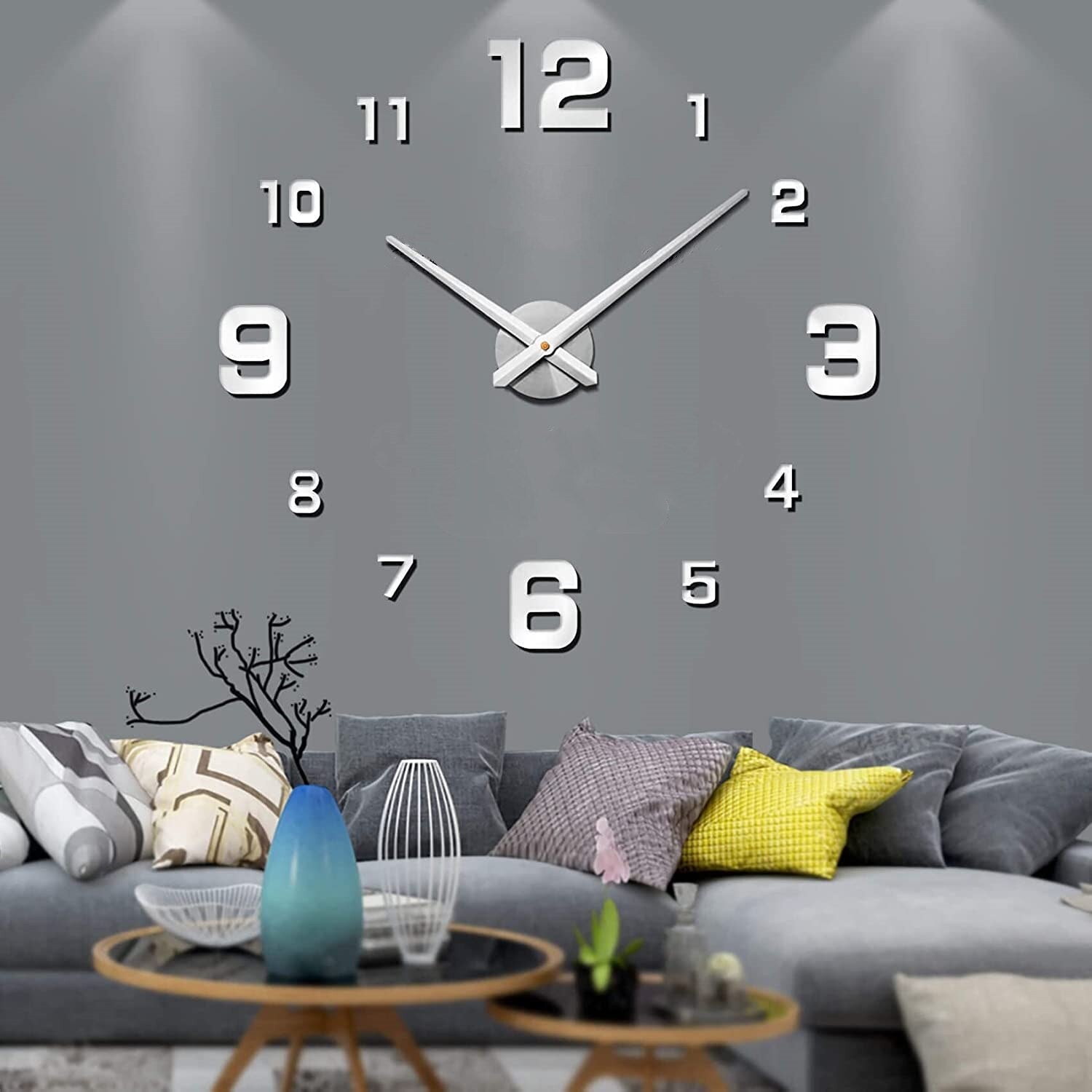 Vægur med Kreativt Design til Moderne Indretning