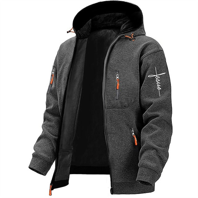 Laurence Herre Hoodie – Komfortabel Hoodie med Lynlåslommer og Alsidigt Design