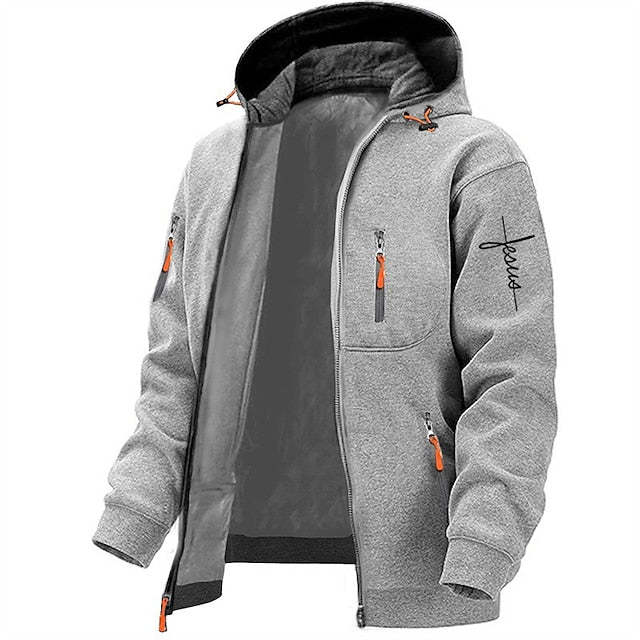 Laurence Herre Hoodie – Komfortabel Hoodie med Lynlåslommer og Alsidigt Design