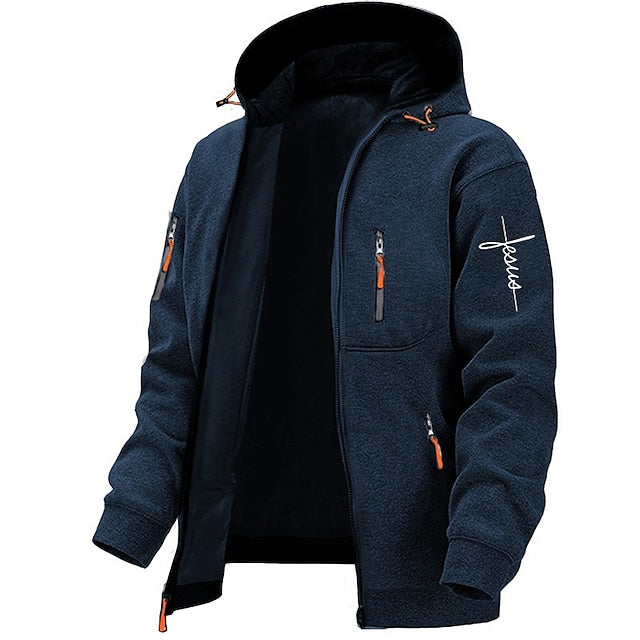 Laurence Herre Hoodie – Komfortabel Hoodie med Lynlåslommer og Alsidigt Design