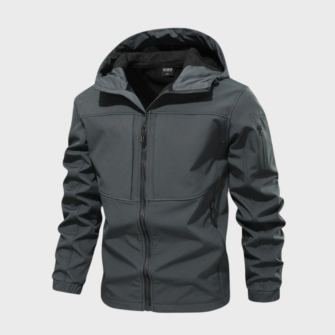 Magnus Veste Softshell Mand – Vandtæt Åndbar med Hætte & Lynlåslommer