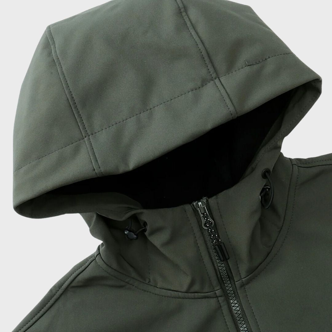 Magnus Veste Softshell Mand – Vandtæt Åndbar med Hætte & Lynlåslommer