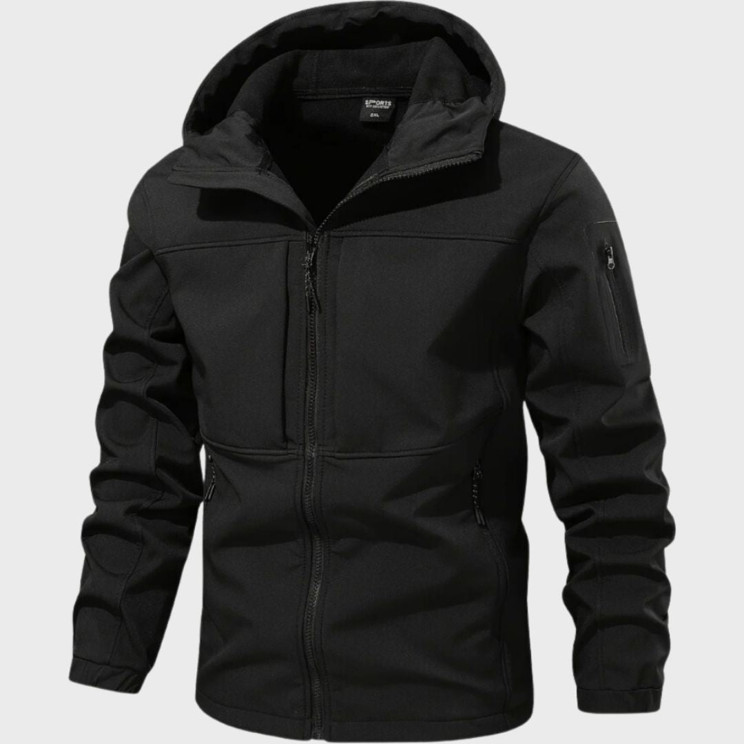 Magnus Veste Softshell Mand – Vandtæt Åndbar med Hætte & Lynlåslommer