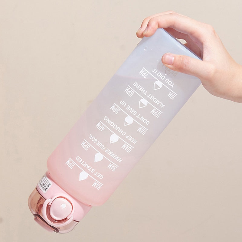 Vandflaske med Motivationsdesign