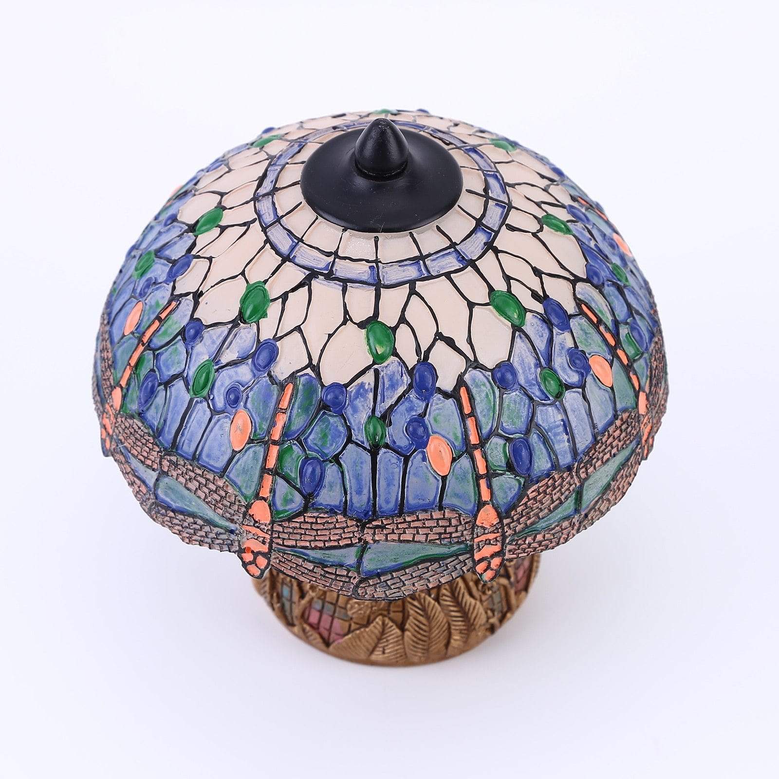Vintage Lampe med Blomsterdesign