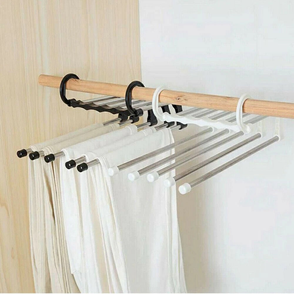 SpaceSaver | Multifunktionel Indtrækbar Skab Organizer Hanger-zarada.dk