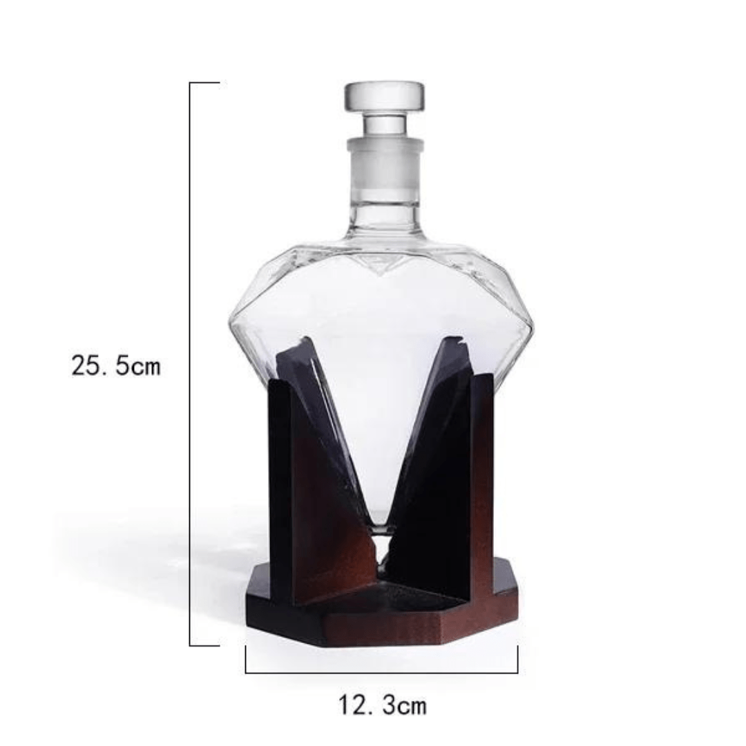 Whisky Karaffel Diamant Design