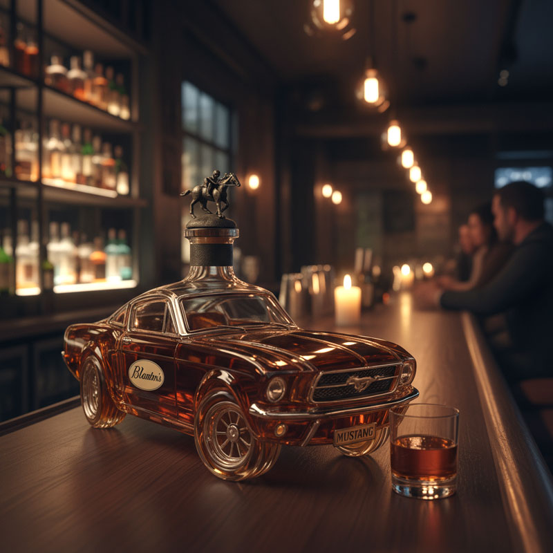 Whisky Karaffel Mustang Bilformet