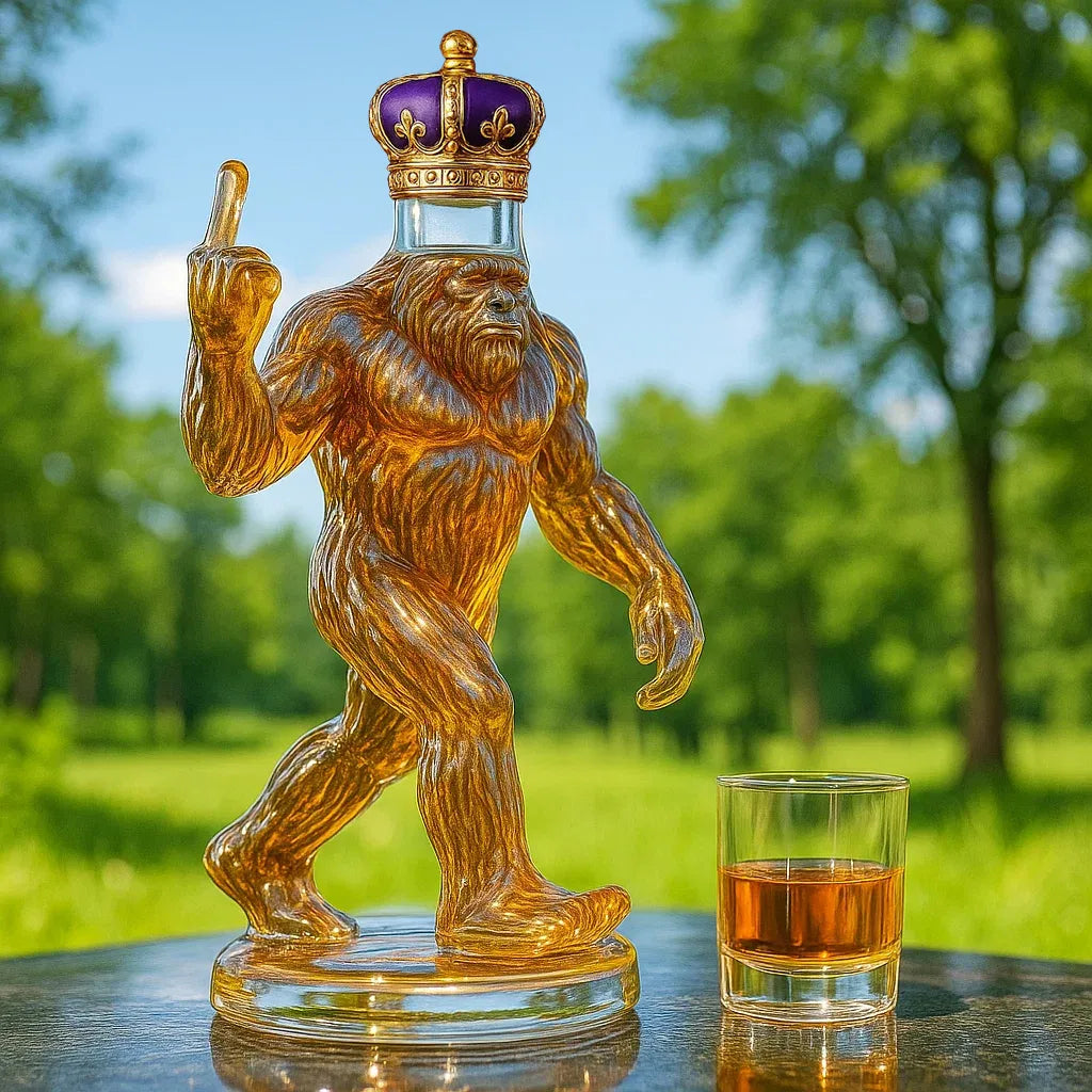 Whisky Karaffel med Bigfoot Design