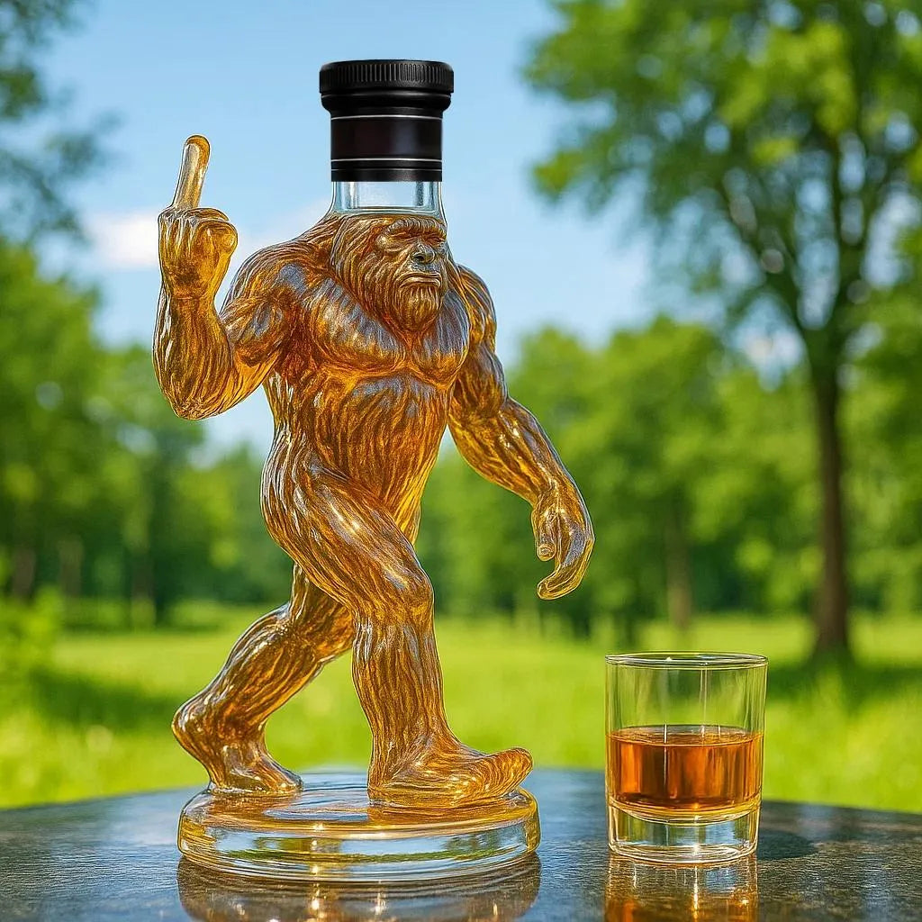 Whisky Karaffel med Bigfoot Design